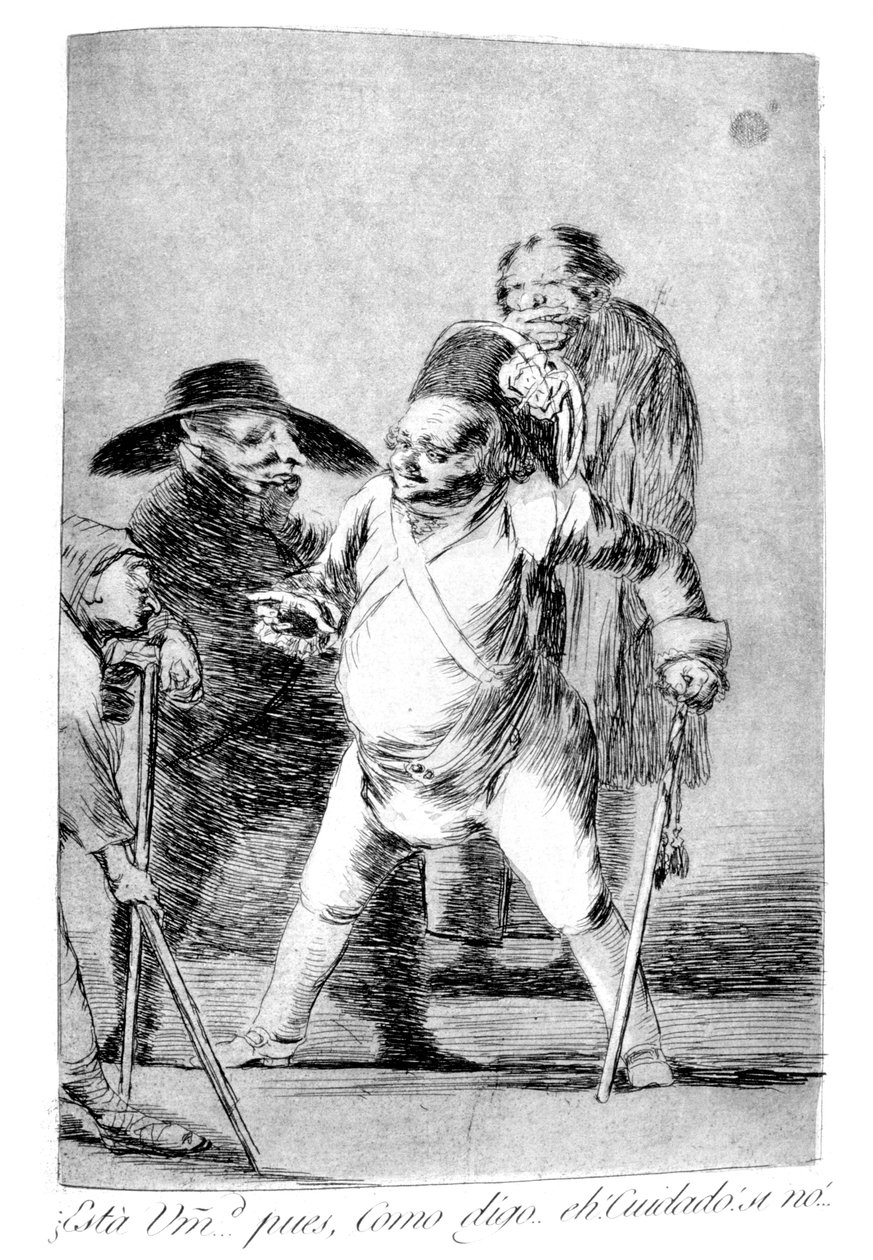 Er dette Deres Excellence, 1799 af Francisco de Goya