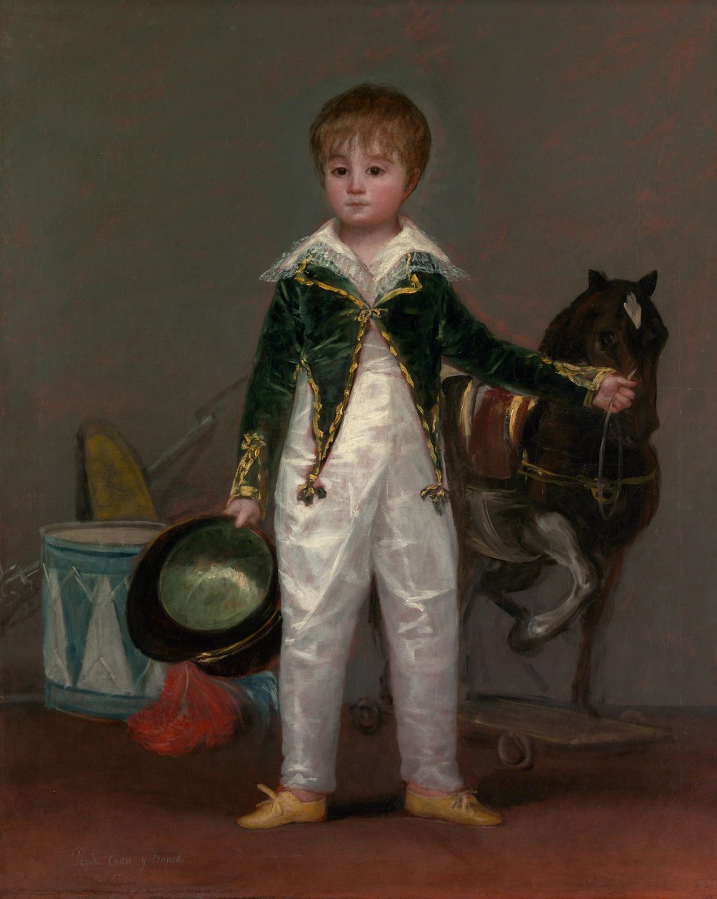 José Costa y Bonells (død 1870), kaldet Pepito, ca. 1810 af Francisco de Goya