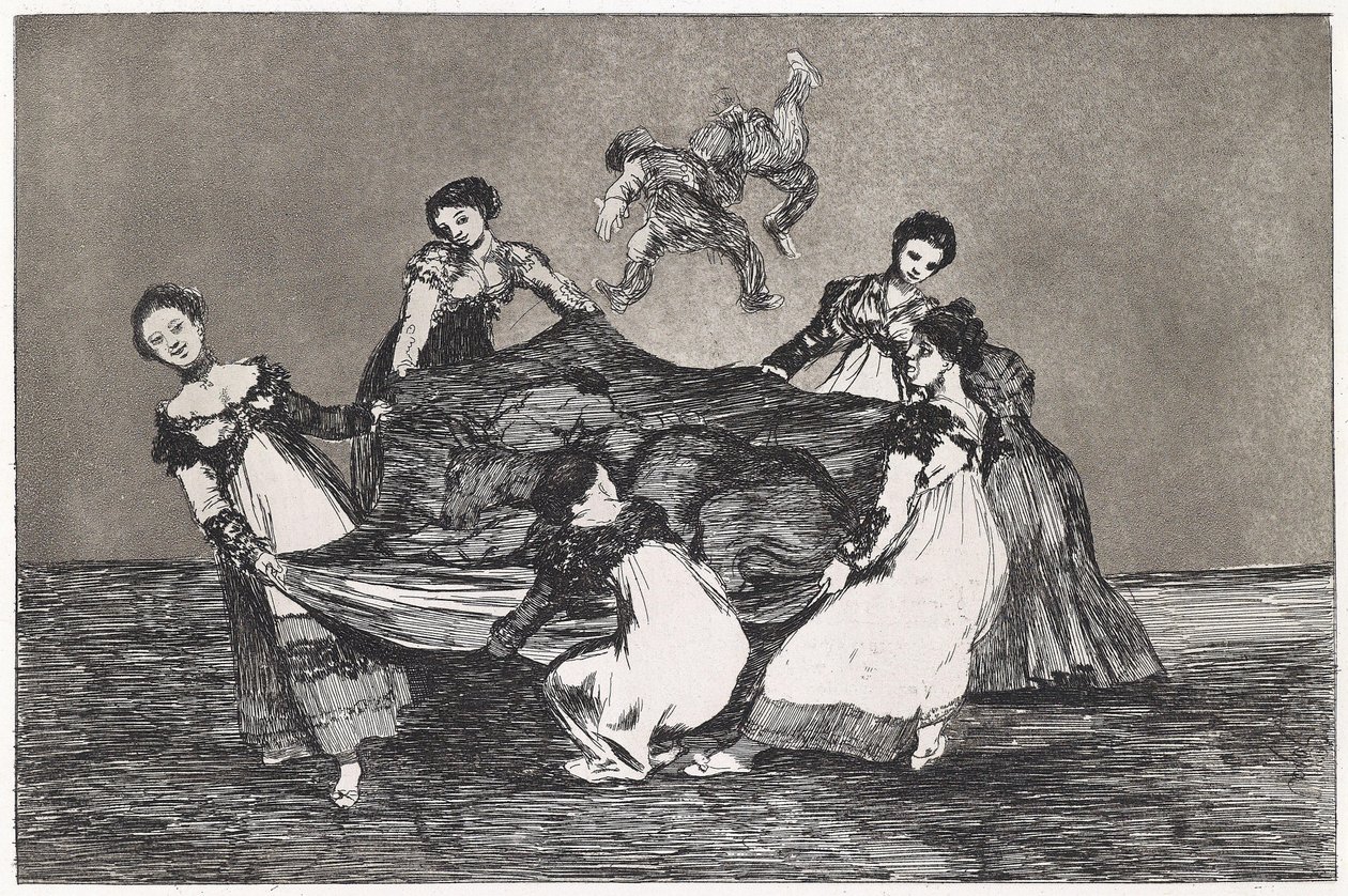 Ordsprogene), udgave af Francisco de Goya