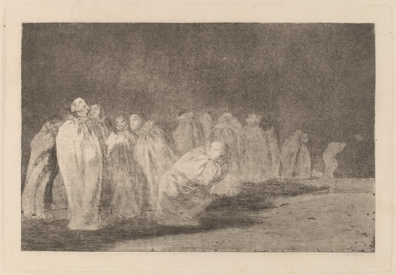 Los ensacados (Mændene i sække) af Francisco de Goya