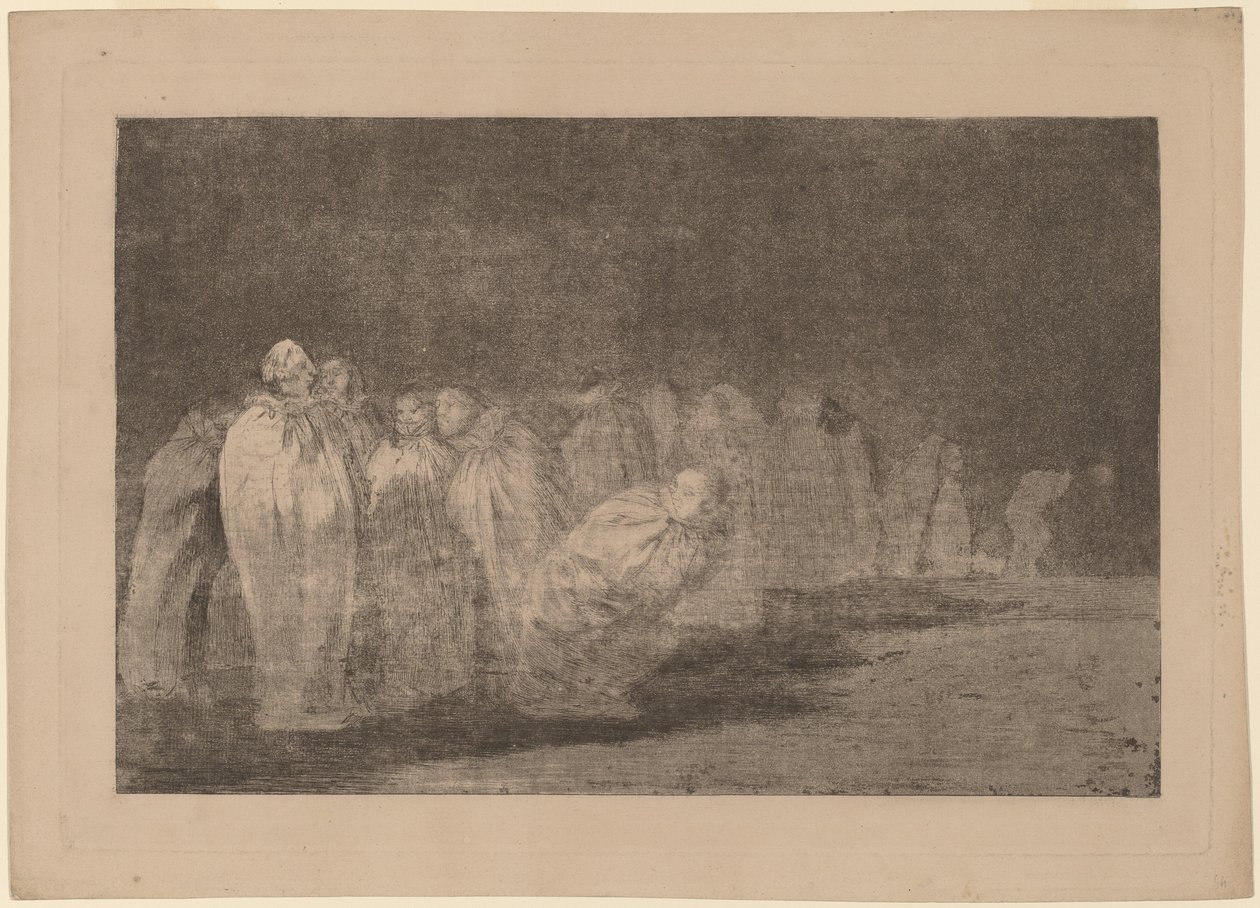 Los ensacados (Mændene i sække) af Francisco de Goya