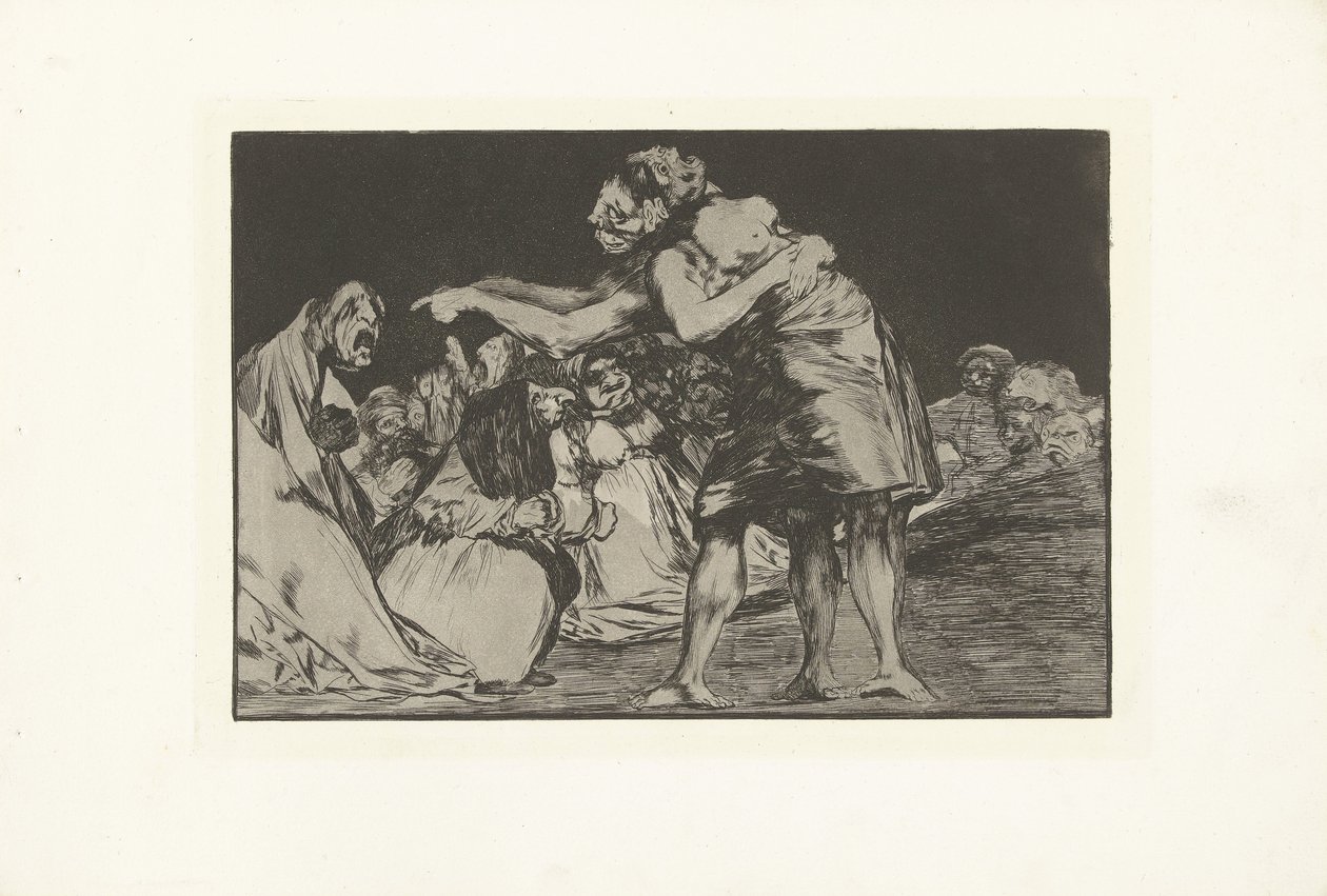 Uordnet dårskab Uensartet lidelse Los Disparates (The follies) (serietitel) Los Proverbios (Ordsprogene) (serietitel) af Francisco de Goya
