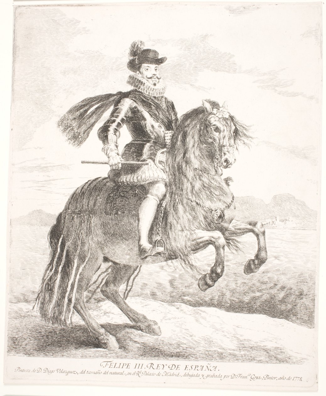 Philip III af Francisco de Goya