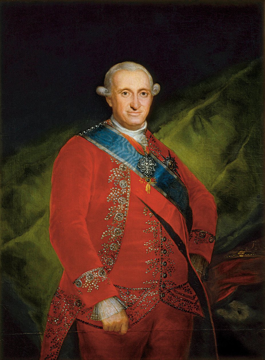 Portræt af Charles IV af Bourbon, ca. 1789 (olie på lærred) af Francisco de Goya