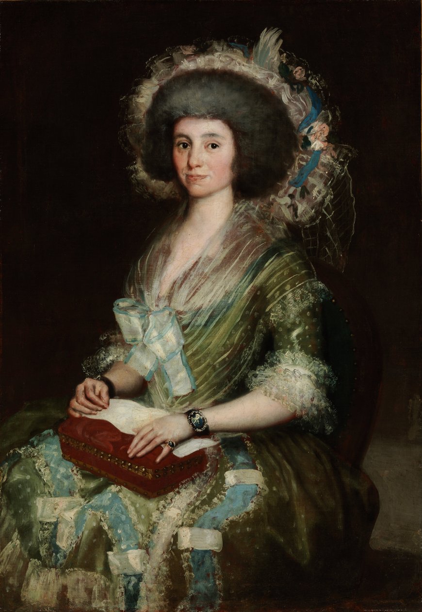 Portræt af Doña Manuela Camas, hustru til Ceán Bermúdez af Francisco de Goya