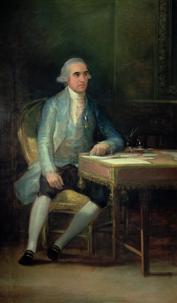 Portræt af Don Francisco de Saavedra, 1798 af Francisco de Goya