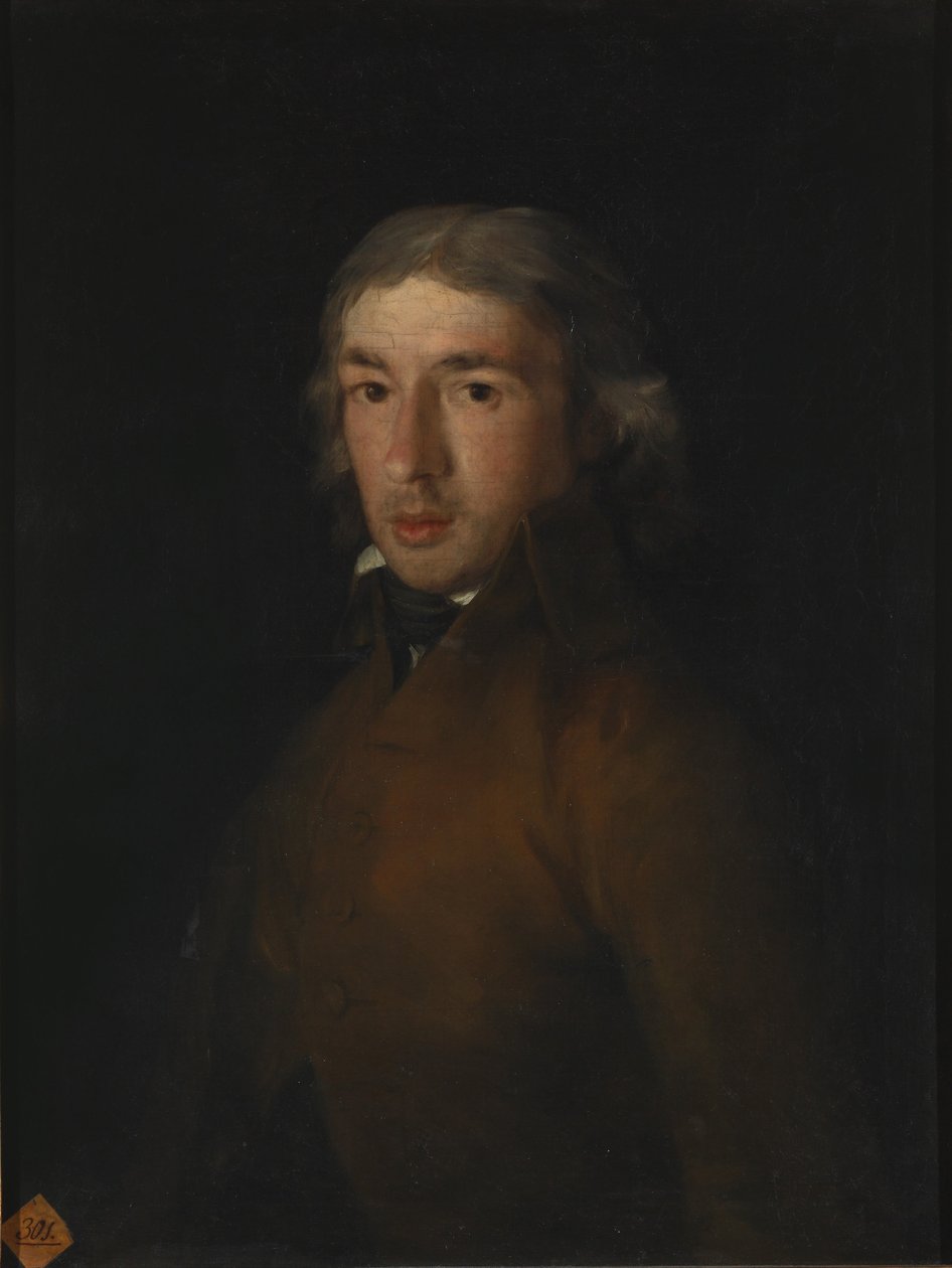 Portræt af Leandro Fernández de Moratín af Francisco de Goya