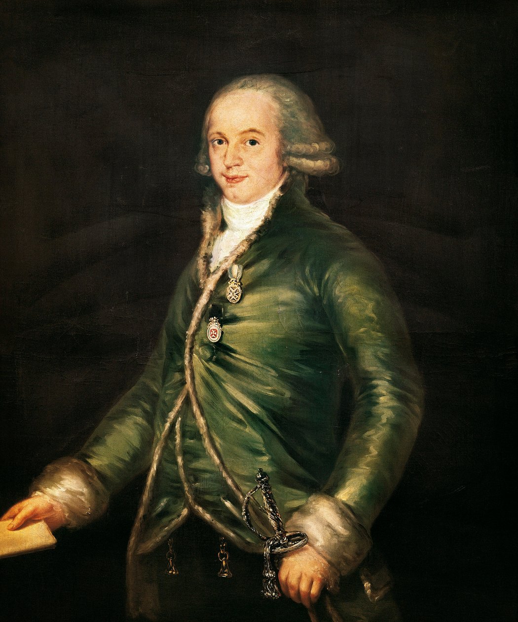 Portræt af Mariano Luis de Urquijo y Muga (1768-1817) af Francisco de Goya