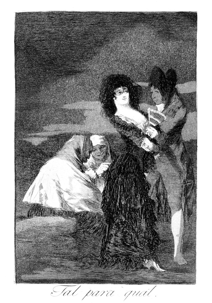 Dronning Maria Luisa Teresa af Parma, Spaniens premierminister, 1799 af Francisco de Goya