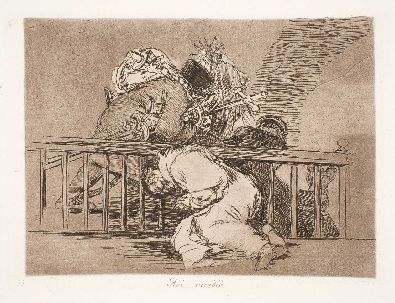 Sådan er det hændt (47) af Francisco de Goya