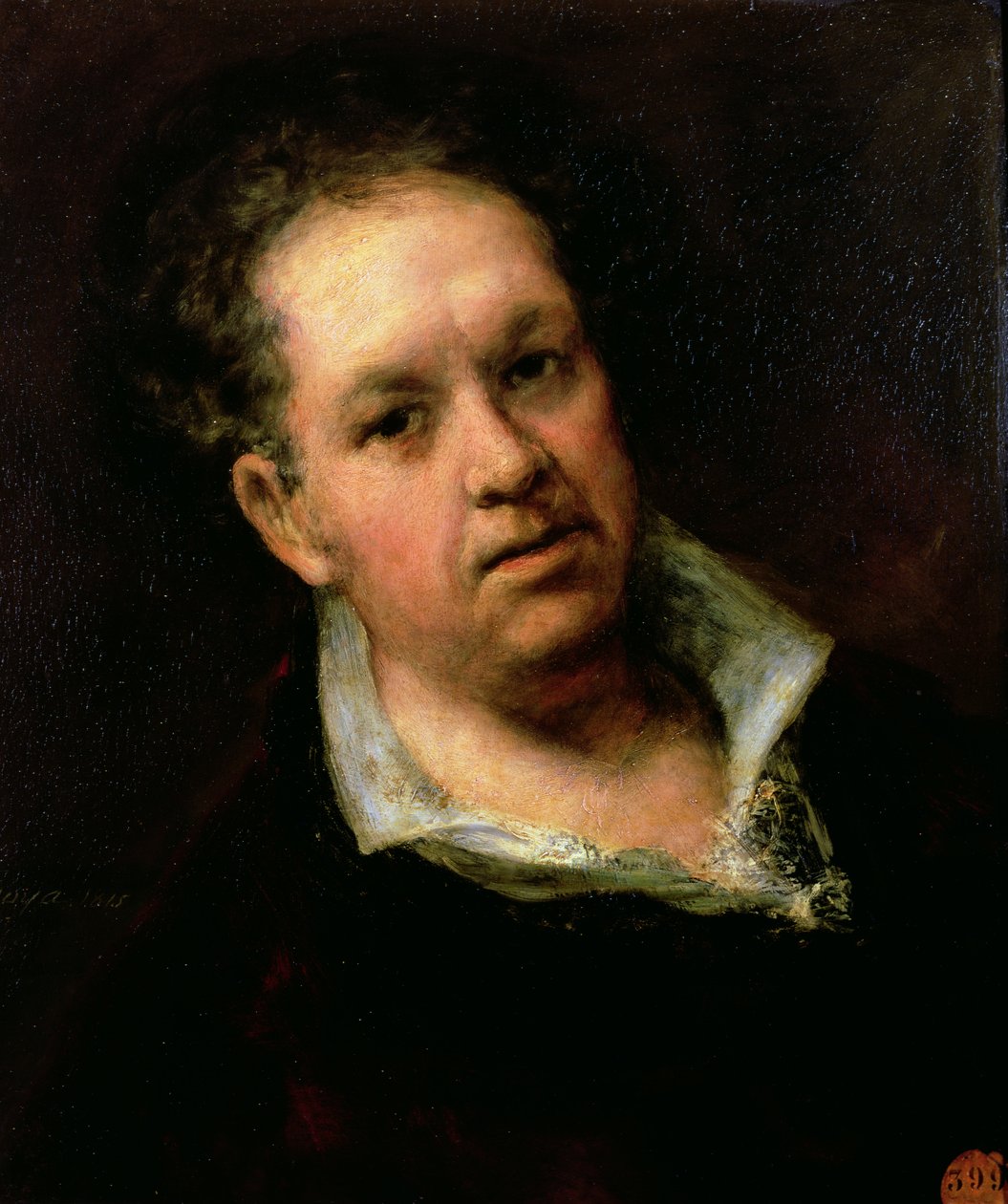 Selvportræt, 1815 af Francisco de Goya