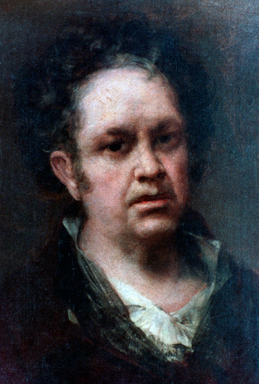 Selvportræt, 1815 af Francisco de Goya