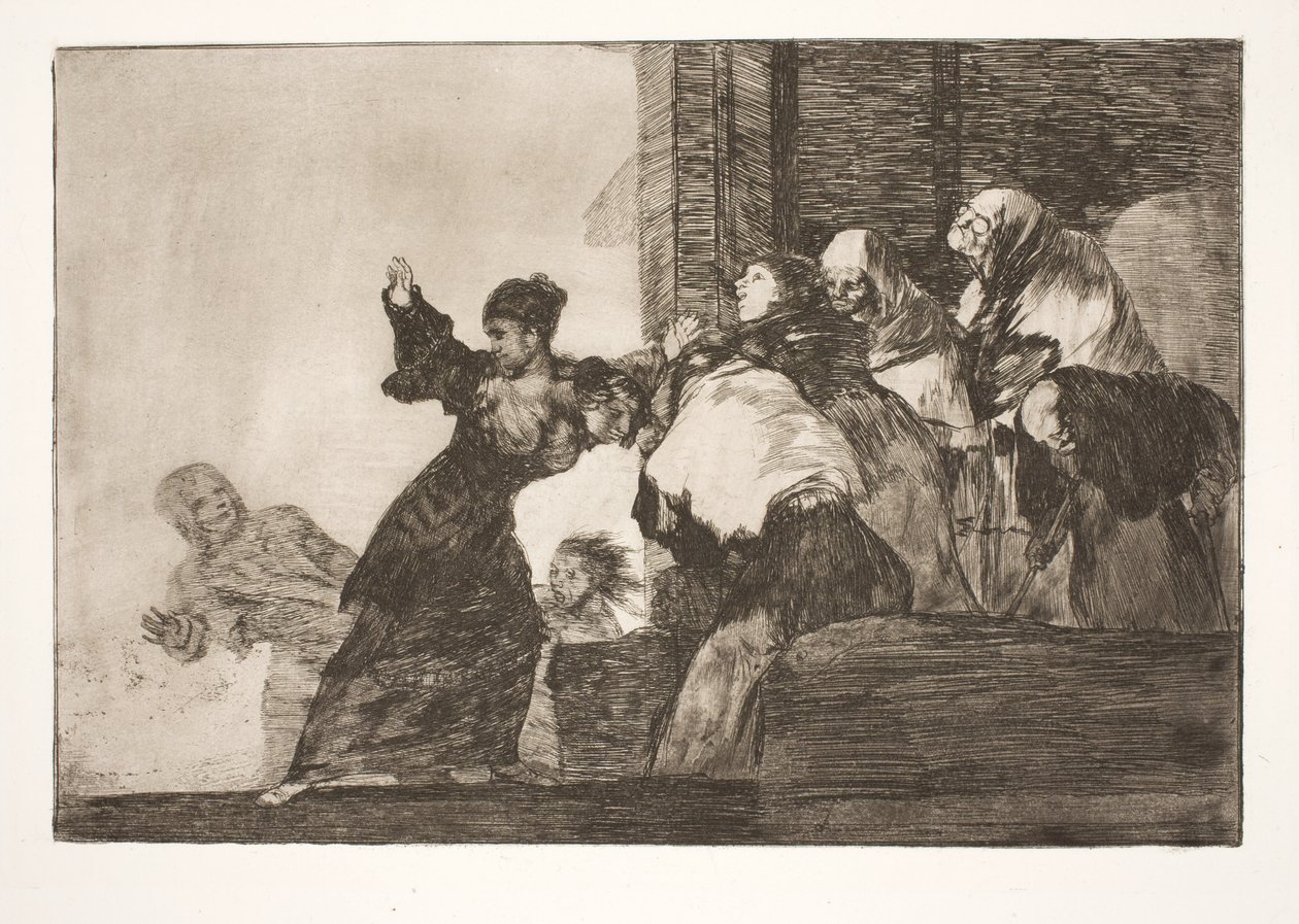 Sølle dårskab (To hoveder er bedre end et) af Francisco de Goya