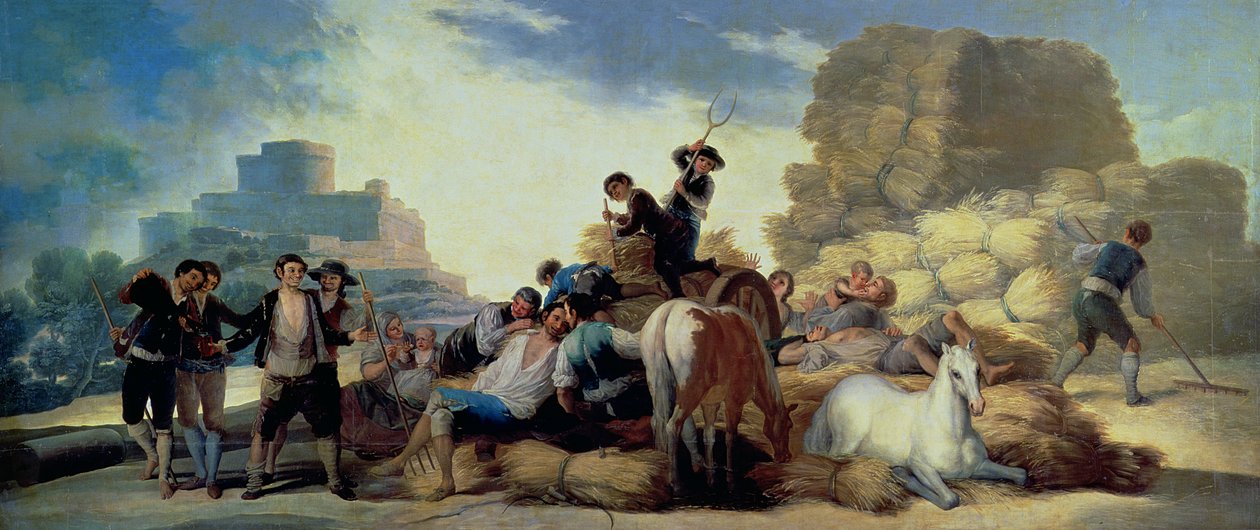 Sommer eller høsten af Francisco de Goya