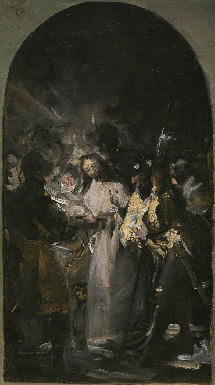 Kristi arrestation, 1798 af Francisco de Goya