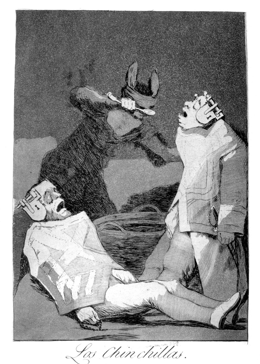 Chinchillaerne, 1799 af Francisco de Goya
