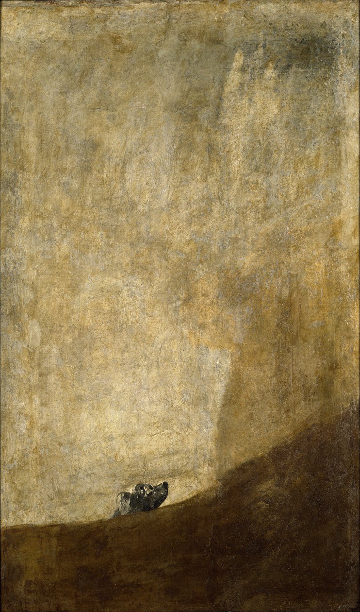 Hunden af Francisco de Goya