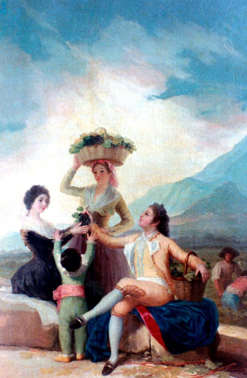 Druehøsten, 1786-1787 af Francisco de Goya