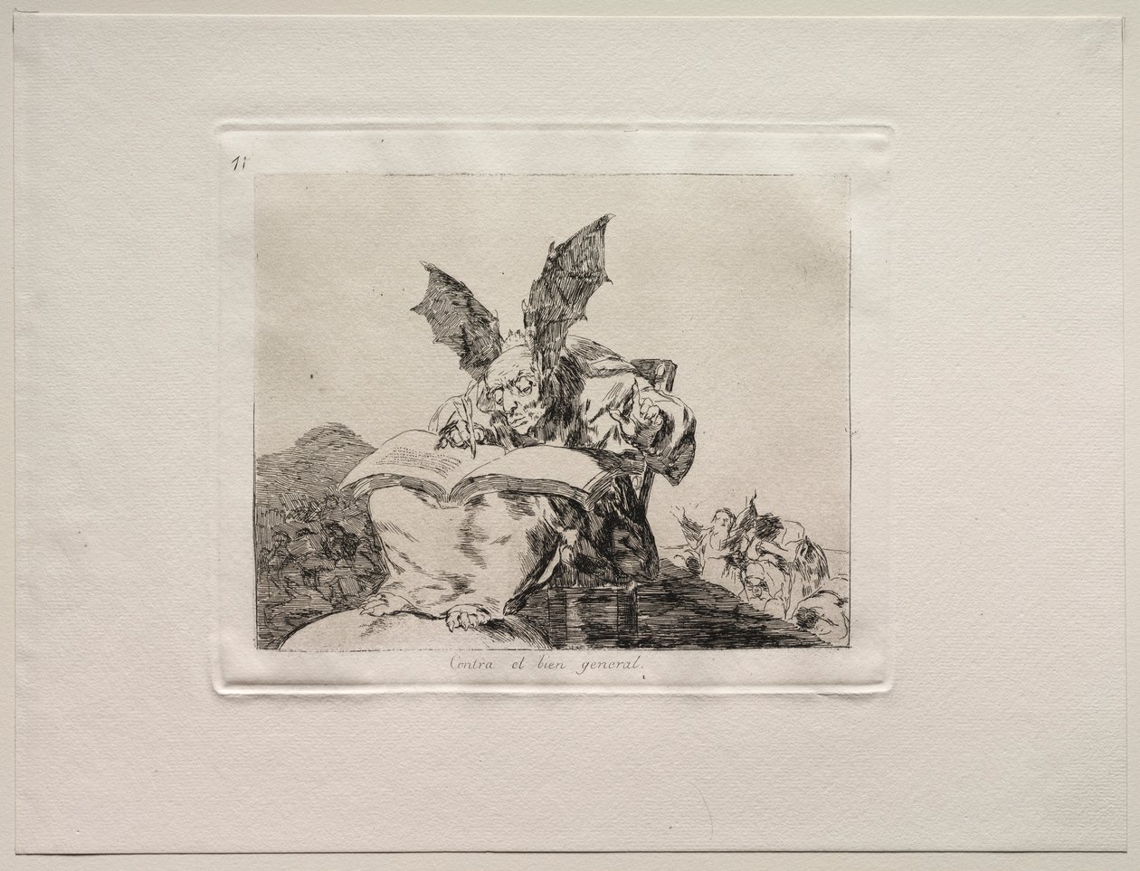 The Horrors of War: Against the Common Good. af Francisco de Goya