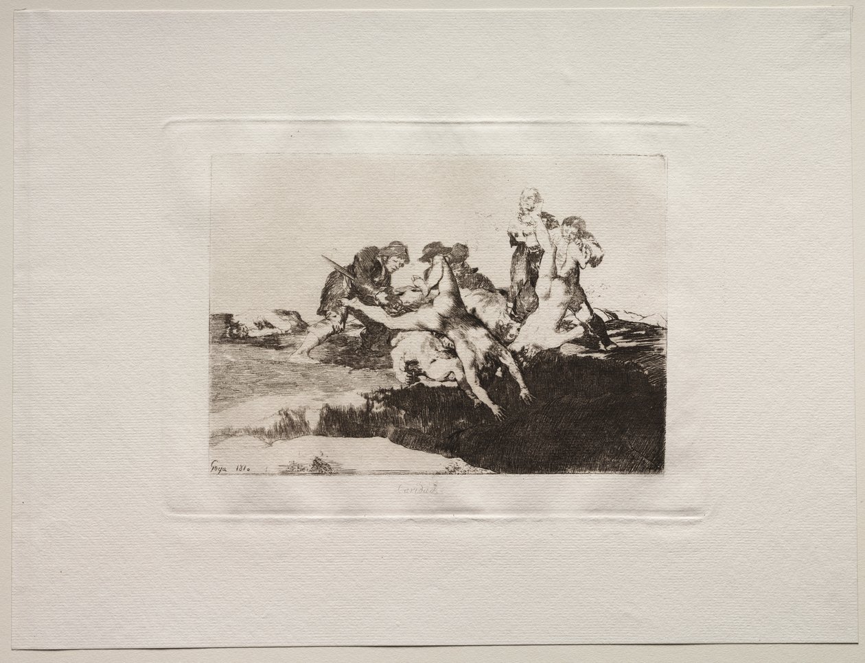 The Horrors of War: Charity af Francisco de Goya