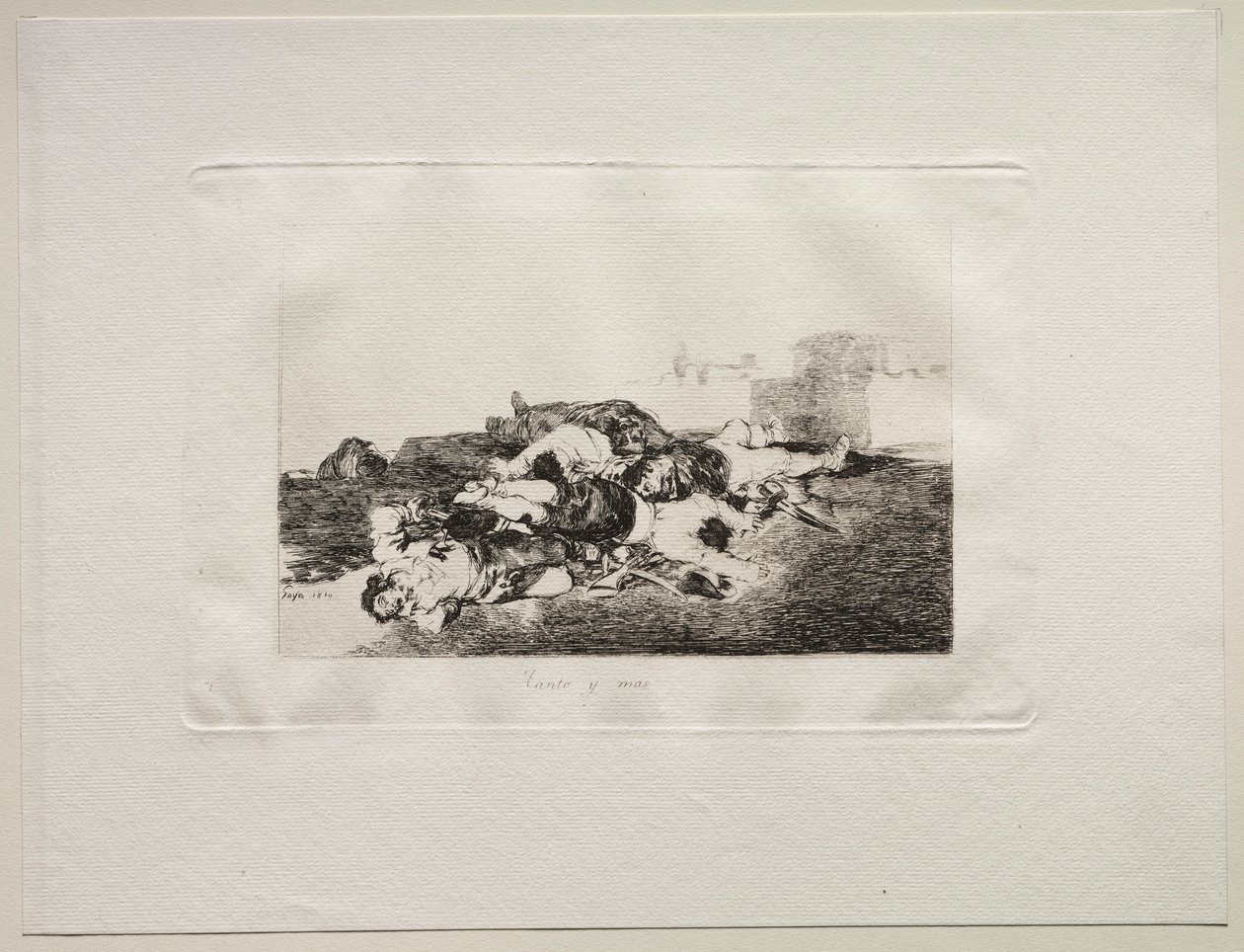 The Horrors of War: Endnu værre, 1810. af Francisco de Goya