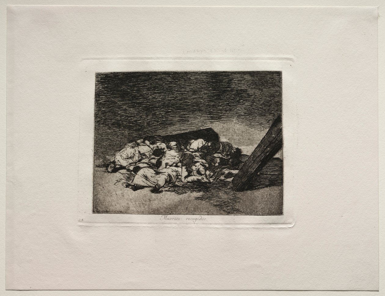 The Horrors of War: Harvest of the Dead. af Francisco de Goya