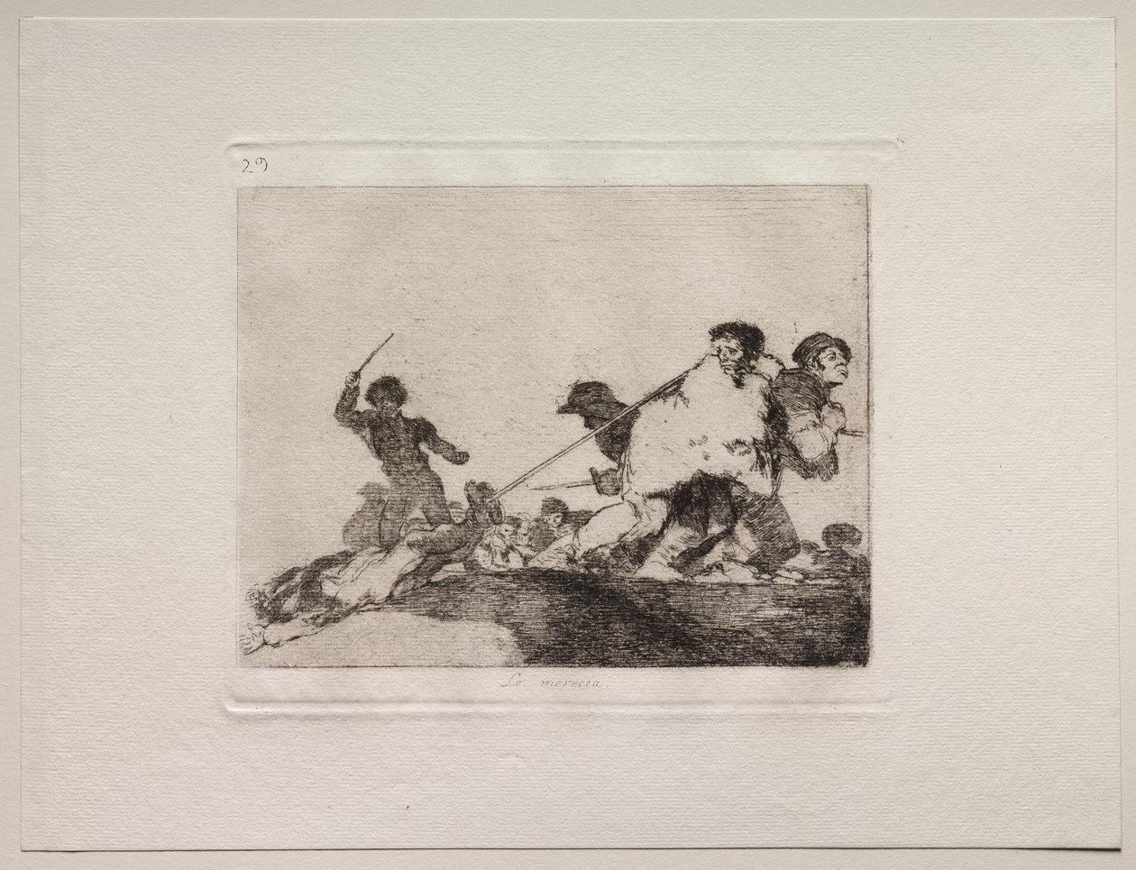 Krigens rædsler: Han fortjente det af Francisco de Goya