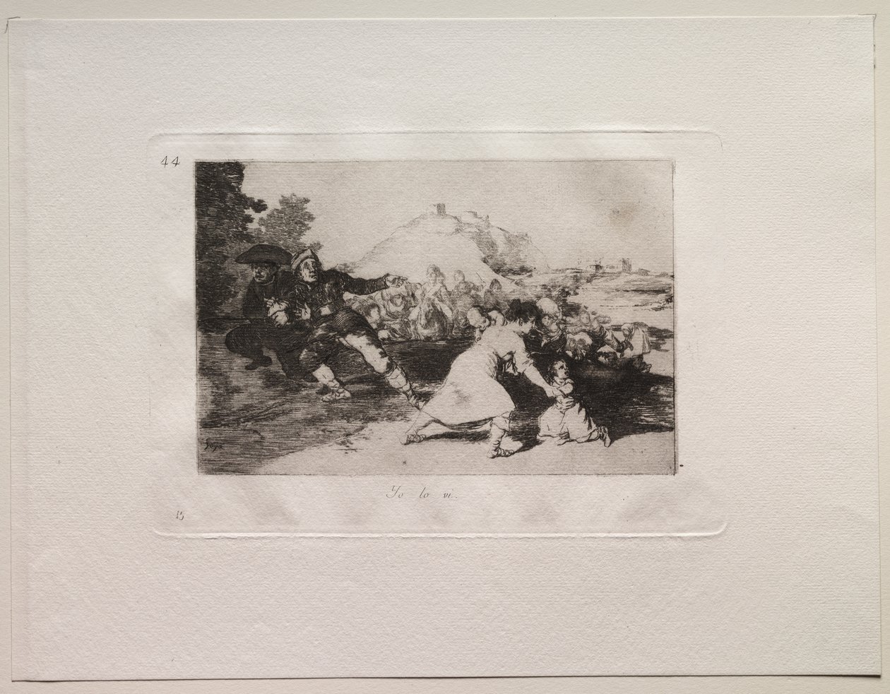 The Horrors of War: I Saw It af Francisco de Goya