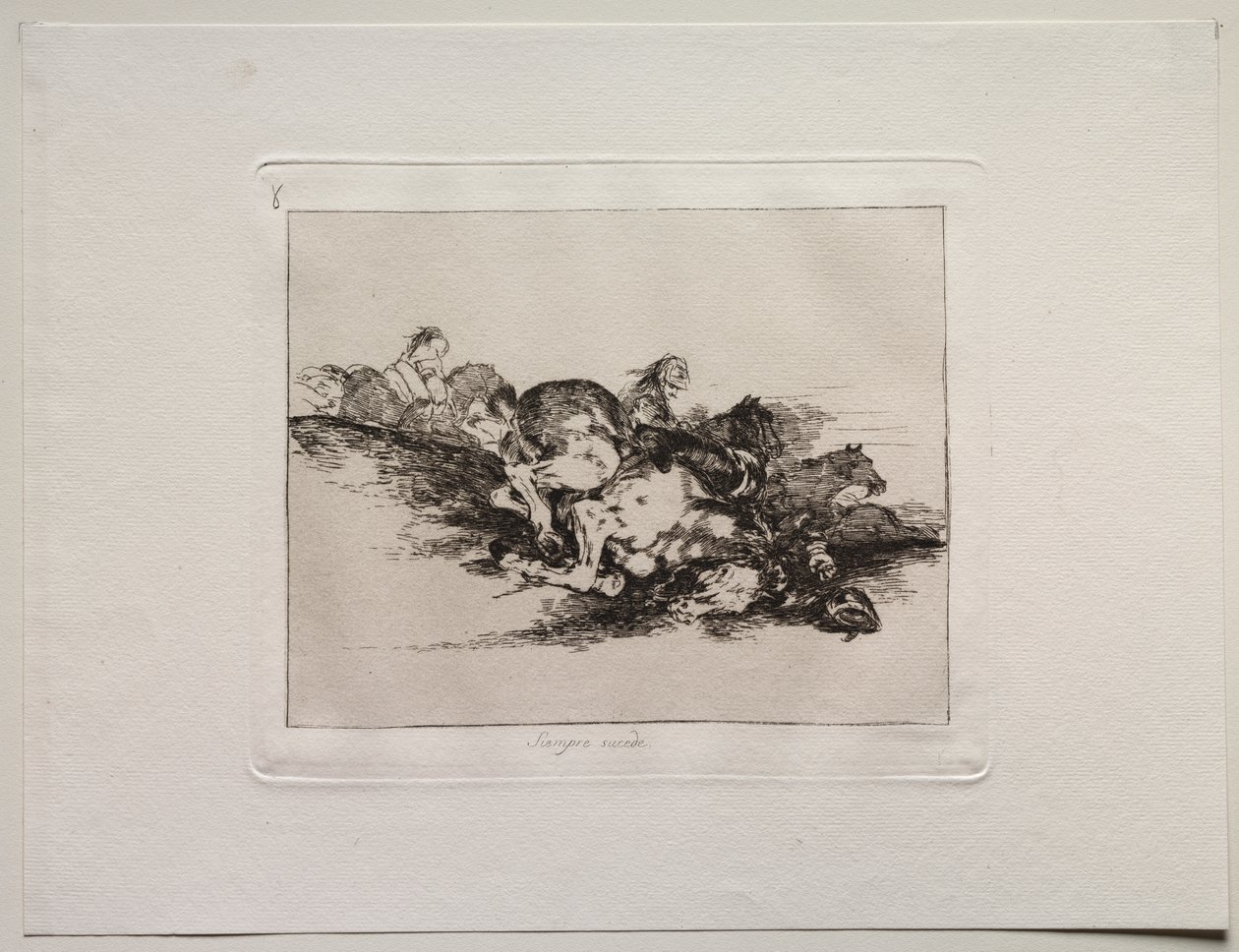 The Horrors of War: It Always Happens af Francisco de Goya