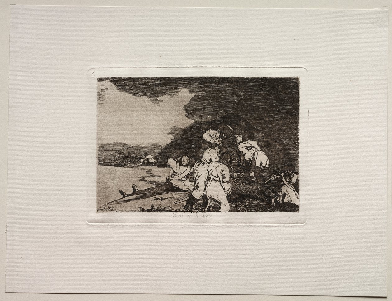 The Horrors of War: It Serves You Right af Francisco de Goya