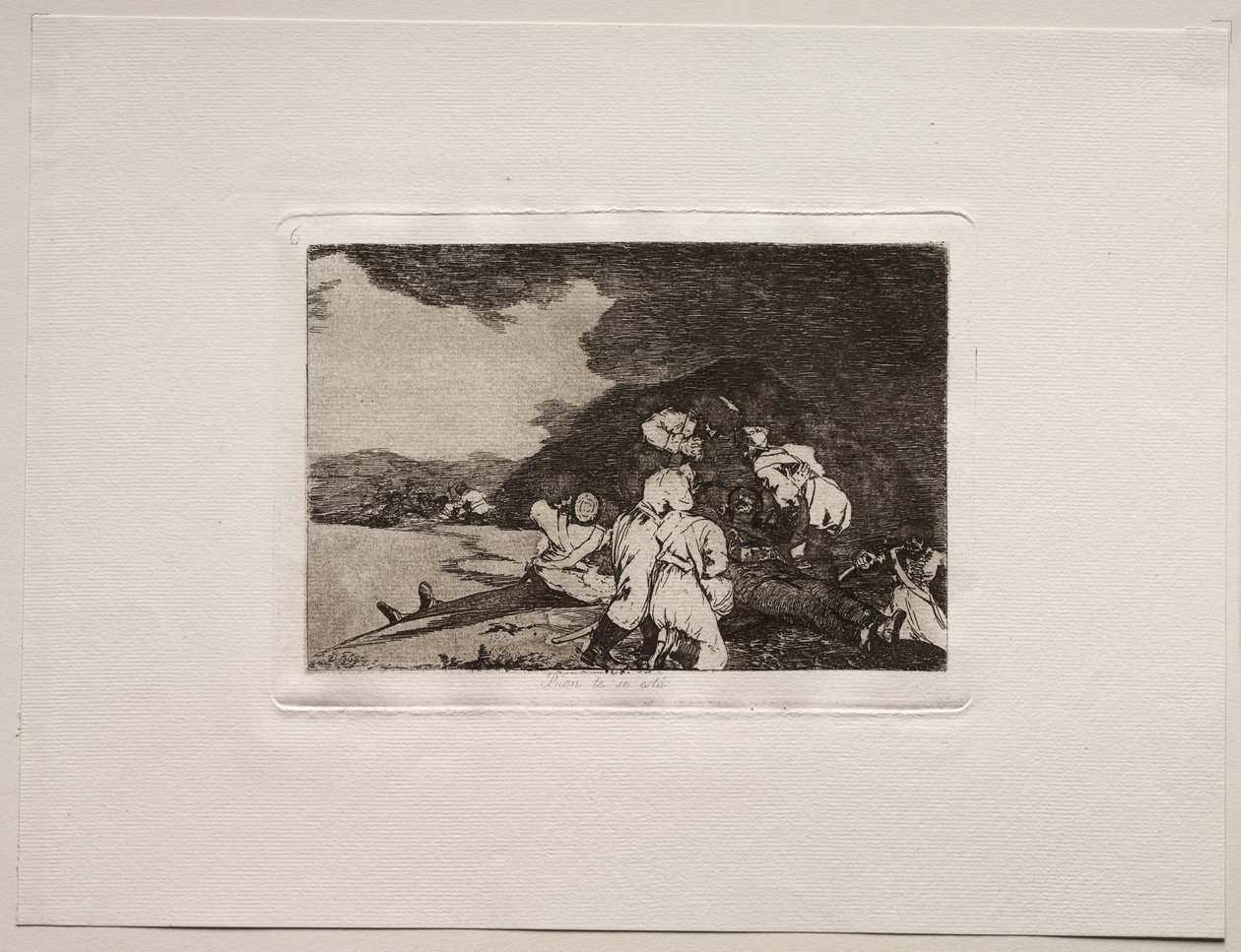 The Horrors of War: It Serves You Right. af Francisco de Goya