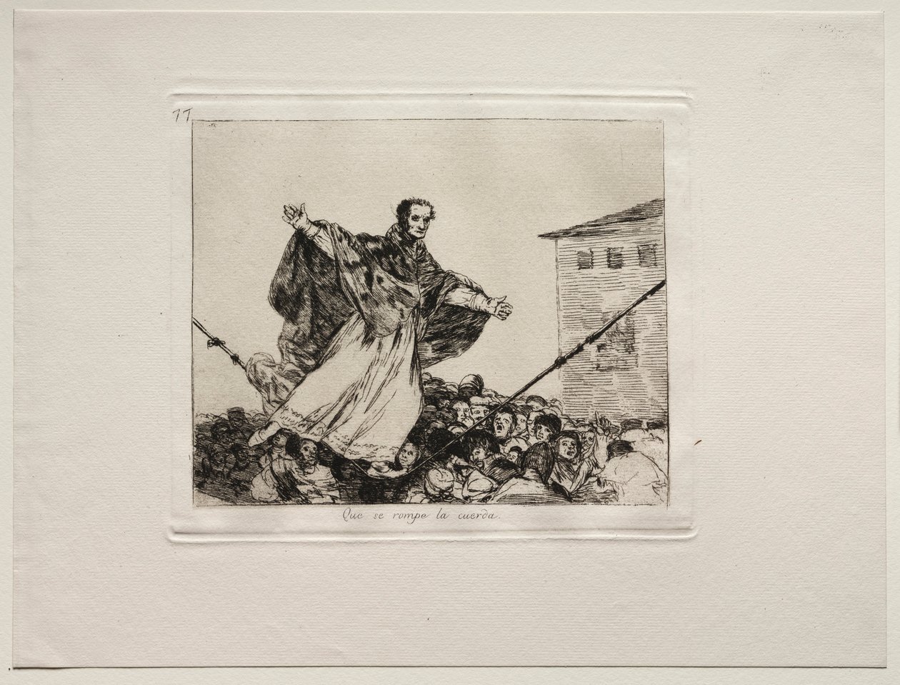 The Horrors of War: May the Cord Break. af Francisco de Goya