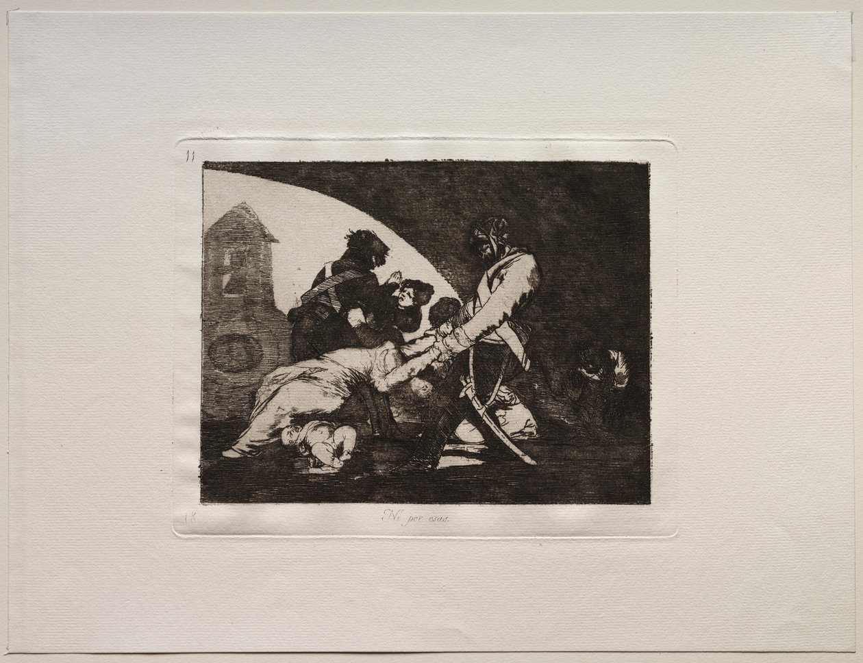 The Horrors of War: Heller Do These. af Francisco de Goya