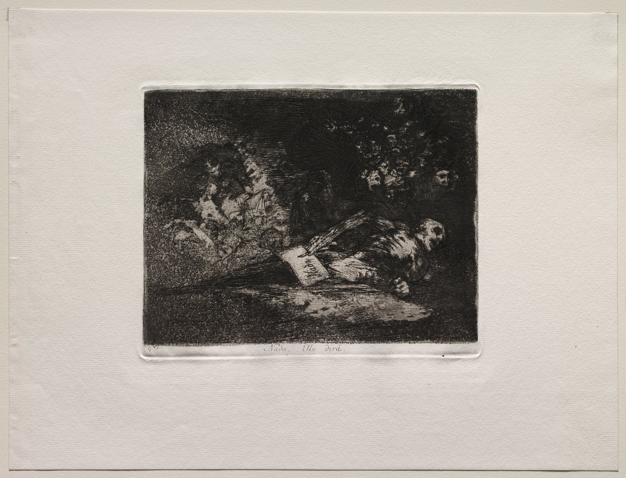 Krigens rædsler: Intet. Begivenheden vil fortælle af Francisco de Goya