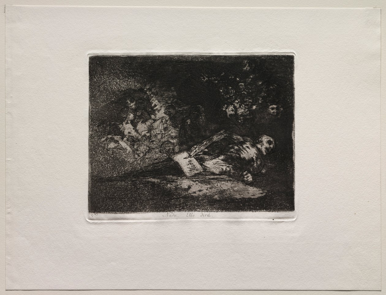 Krigens rædsler: Intet. Begivenheden vil fortælle. af Francisco de Goya
