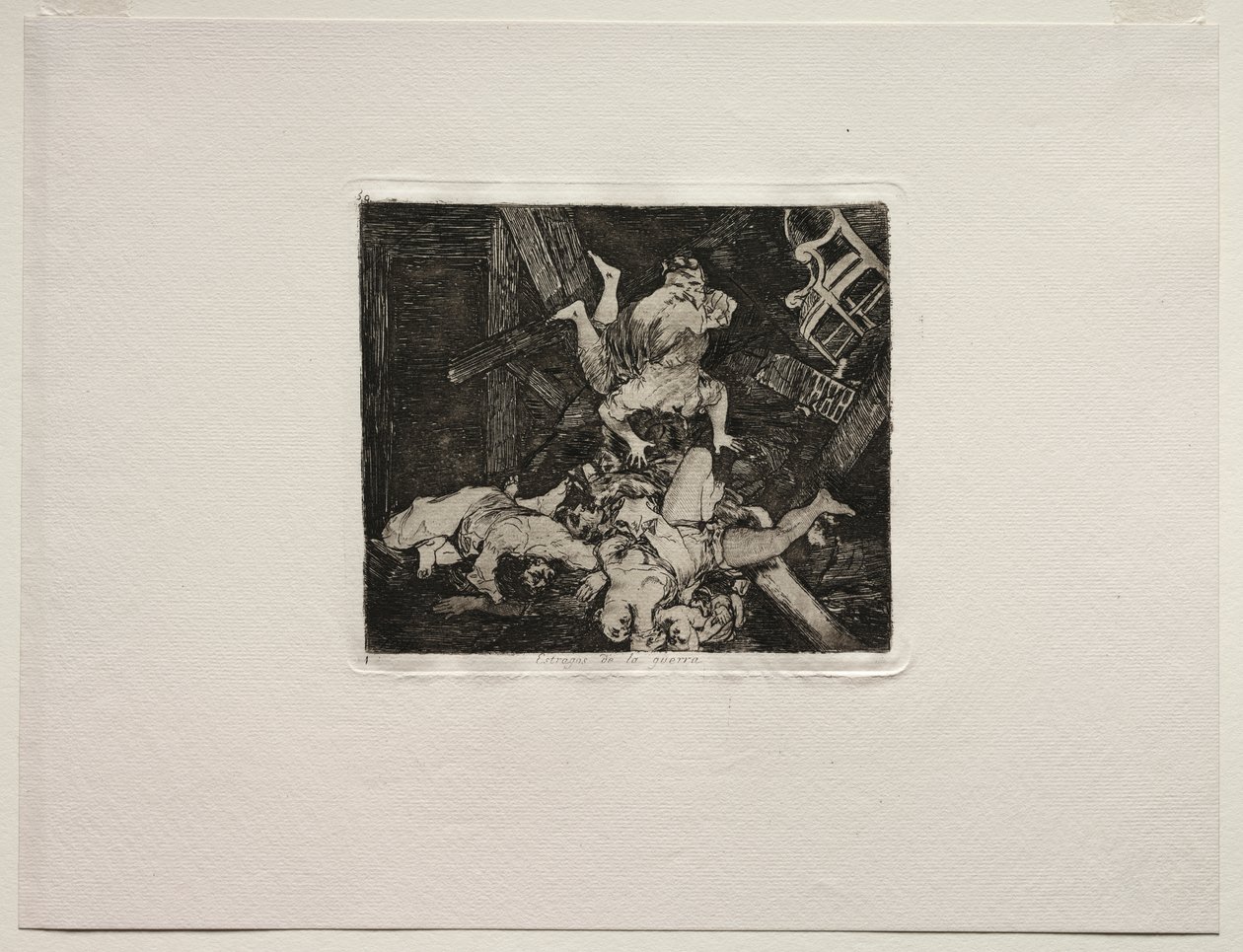 Krigens rædsler: Krigens hærgen af Francisco de Goya