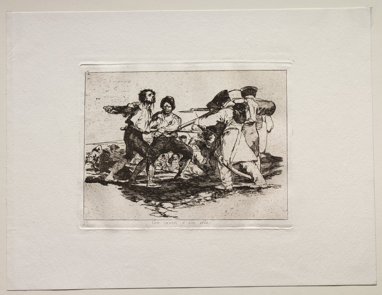 Krigens rædsler: med rette eller forkert af Francisco de Goya