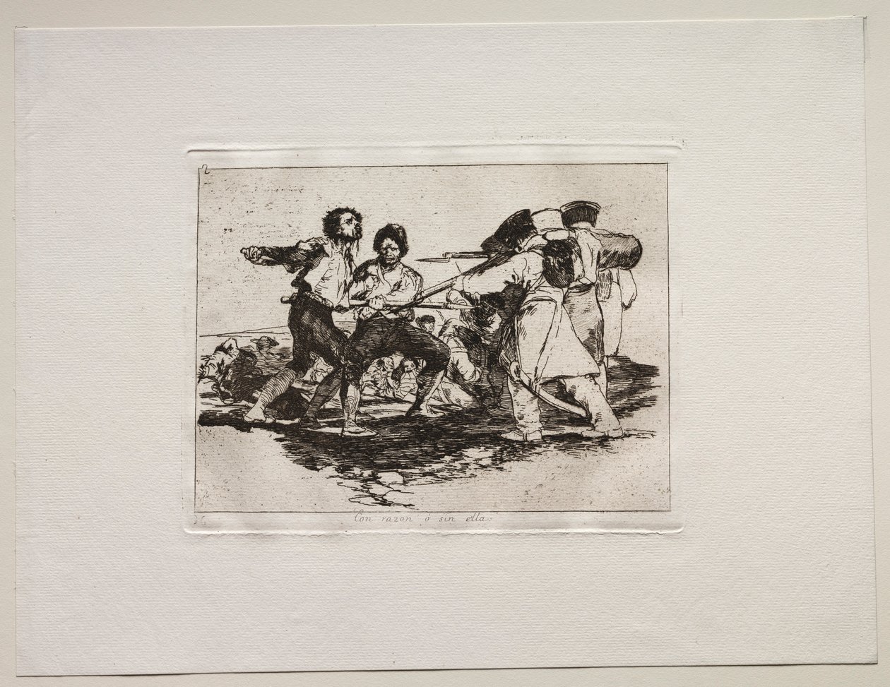 Krigens rædsler: med rette eller forkert. af Francisco de Goya