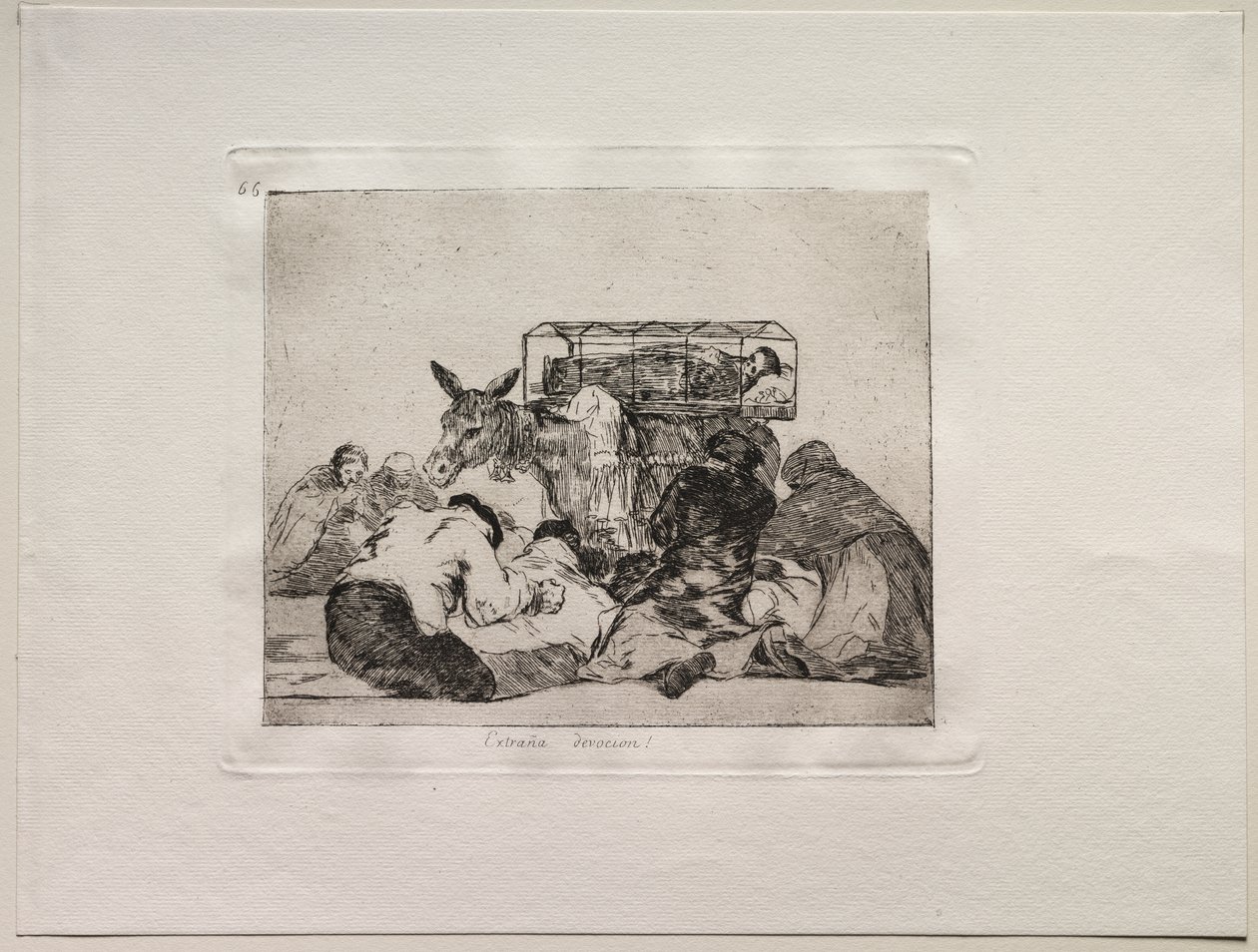 The Horrors of War: Strange Devotion! af Francisco de Goya