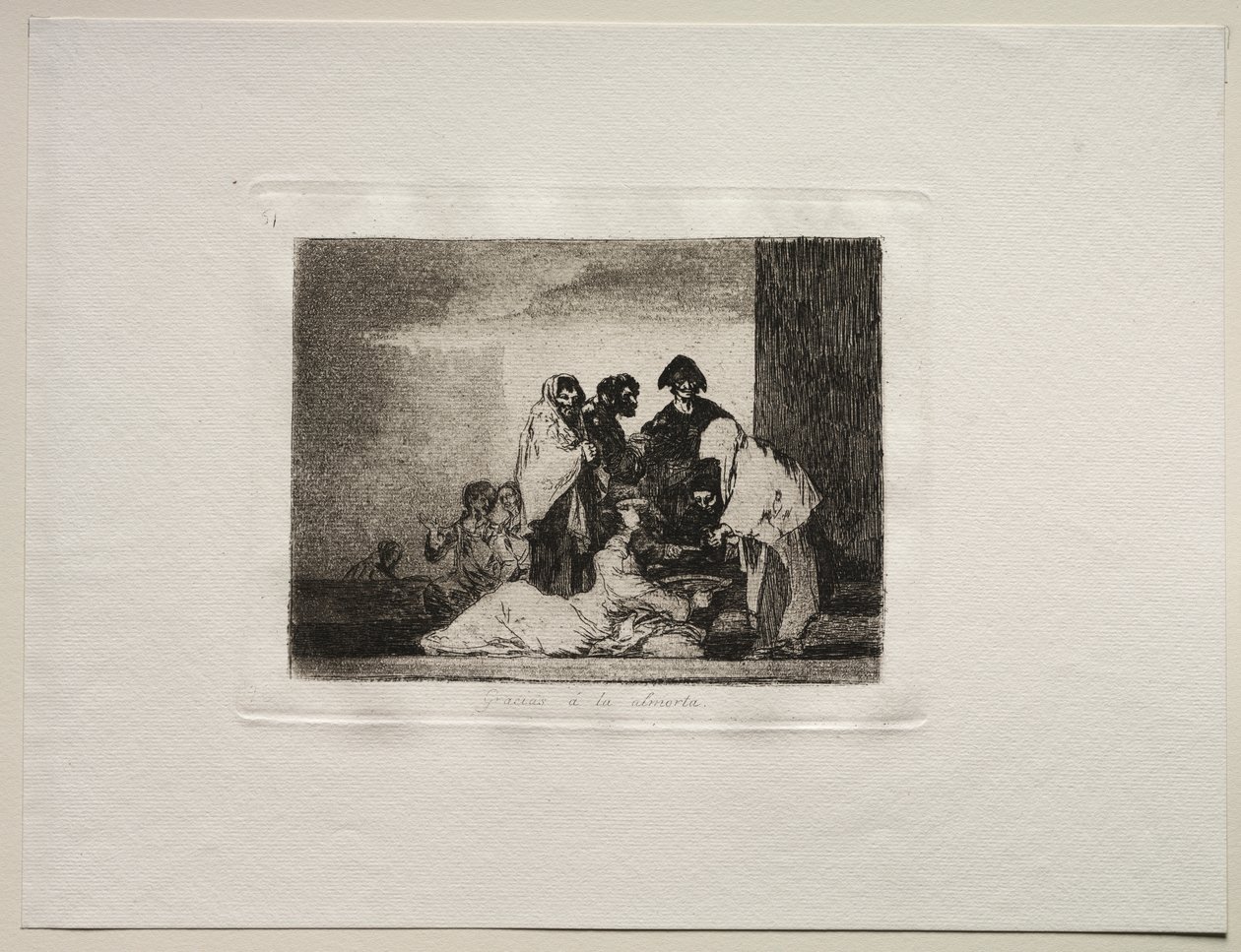 The Horrors of War: Thanks To The Millet af Francisco de Goya