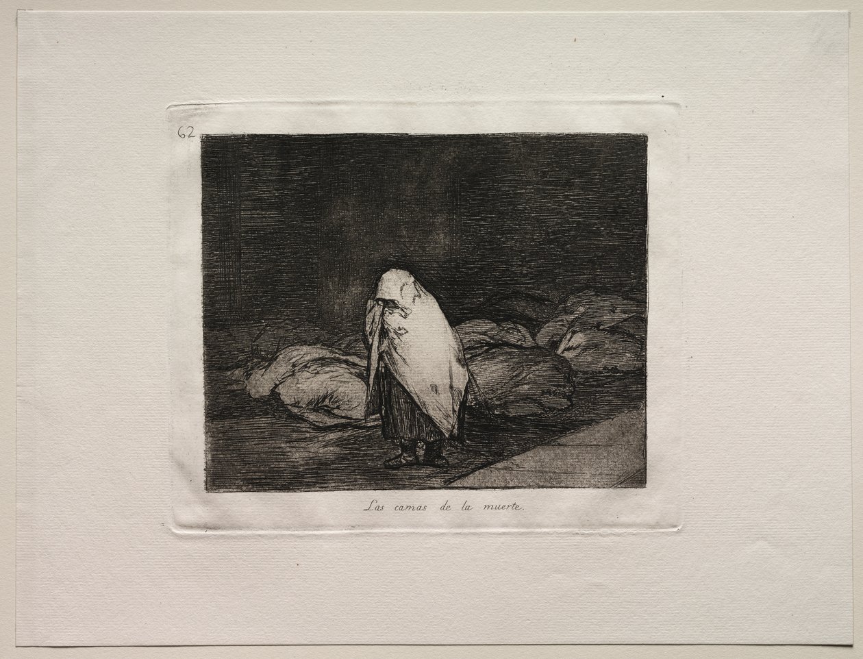 The Horrors of War: The Beds of Death af Francisco de Goya