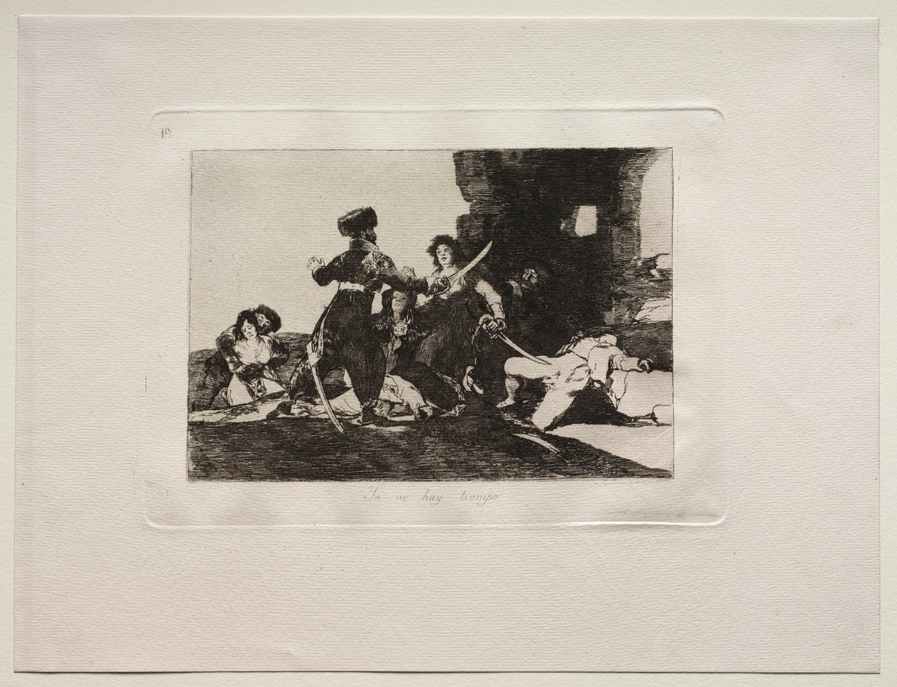 Krigens rædsler: Der er ikke tid nu af Francisco de Goya