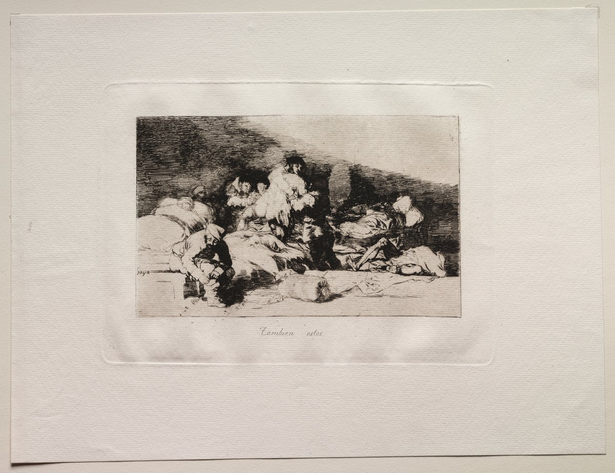 Krigens rædsler: Disse også af Francisco de Goya