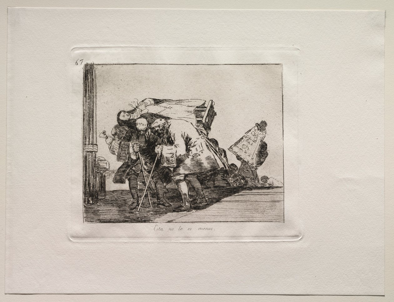 Krigens rædsler: Dette er ikke mindre. af Francisco de Goya