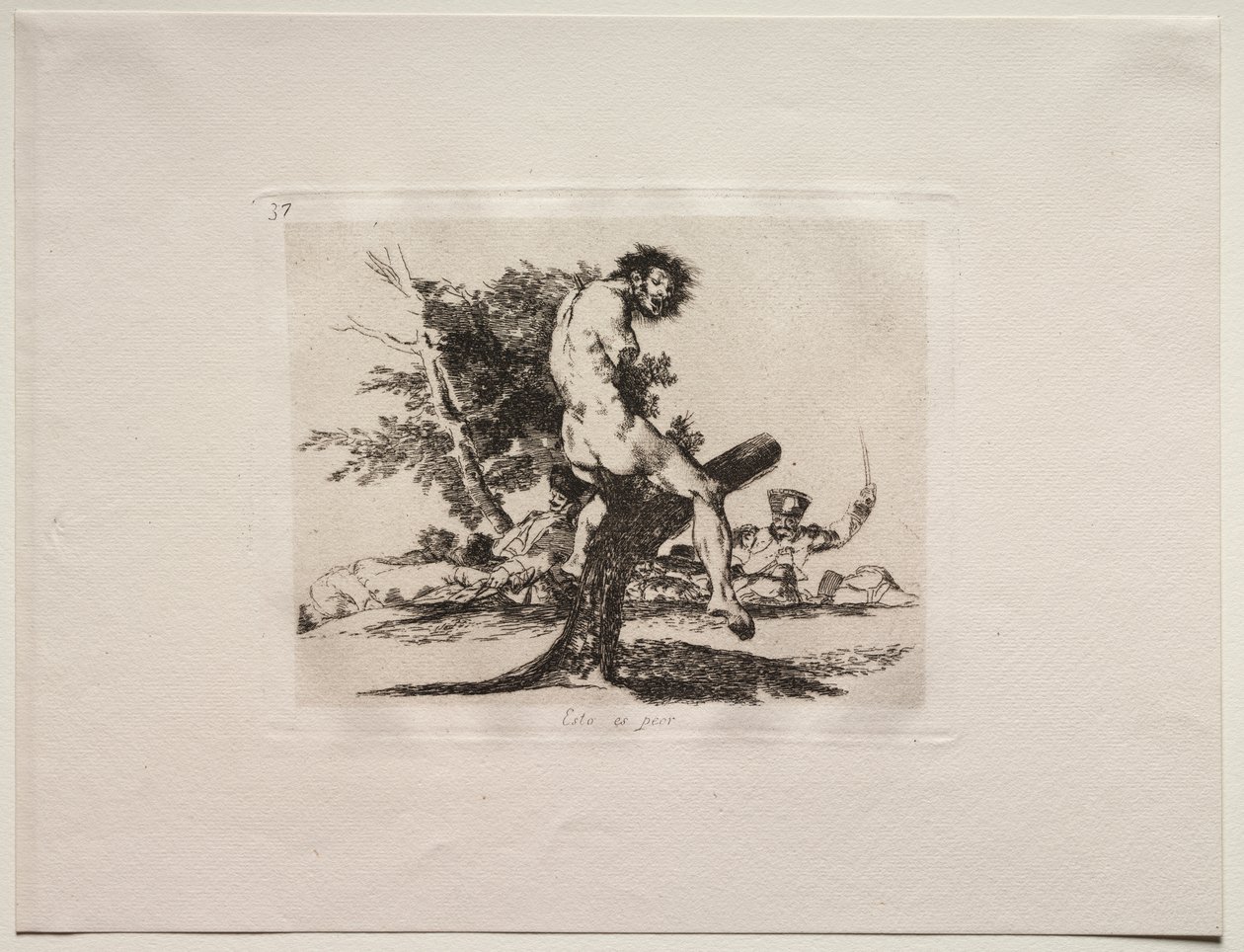 The Horrors of War: This Is Worse af Francisco de Goya