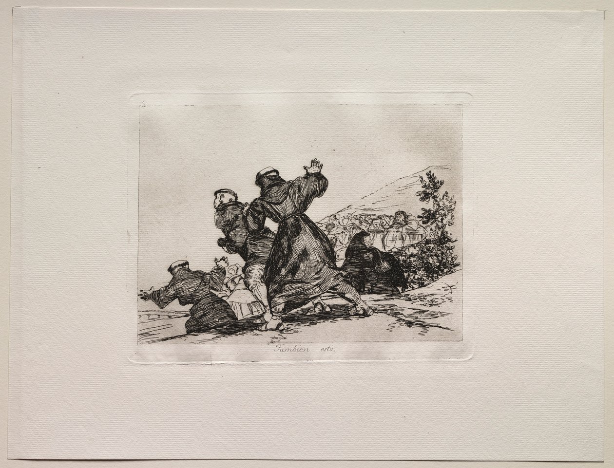The Horrors of War: This Too. af Francisco de Goya