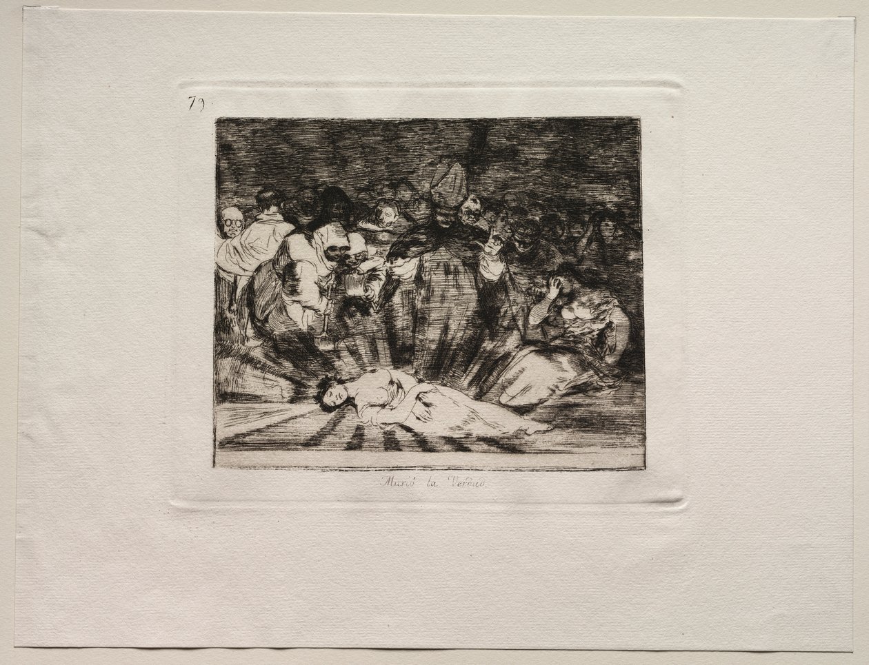 Krigens rædsler: Sandheden er død af Francisco de Goya