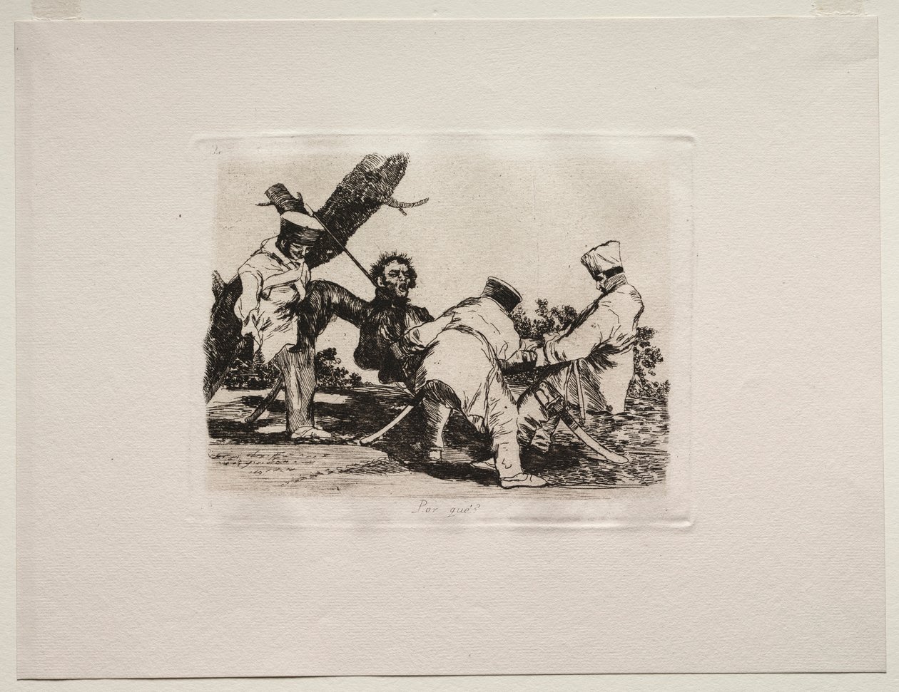 Krigens rædsler: Hvorfor. af Francisco de Goya