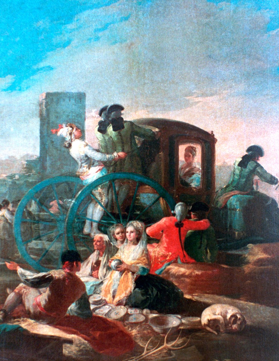 Keramiksælgeren, 1778 af Francisco de Goya