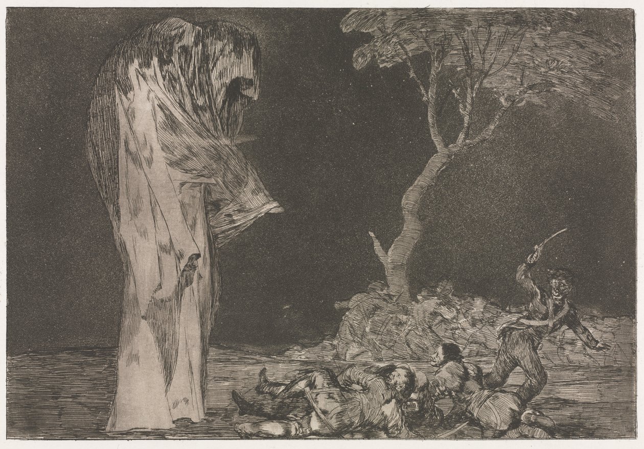 Ordsprogene: Frygtens dårskab af Francisco de Goya